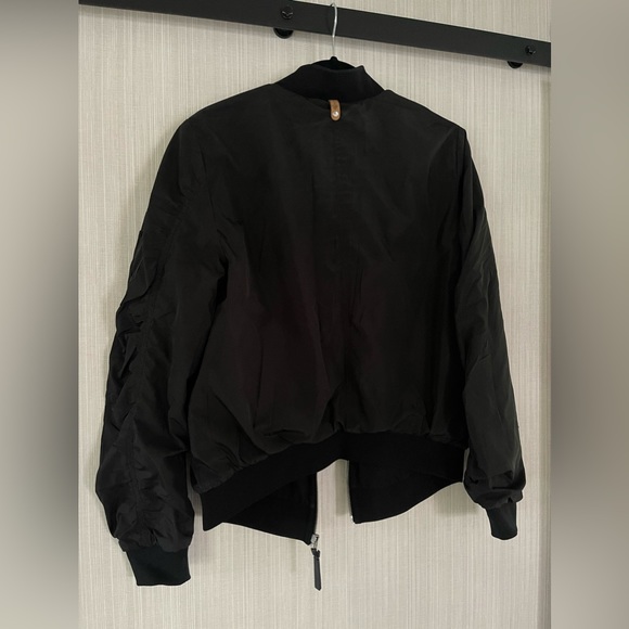 Mackage Cara Bomber for Aritzia | Black - Picture 4 of 4